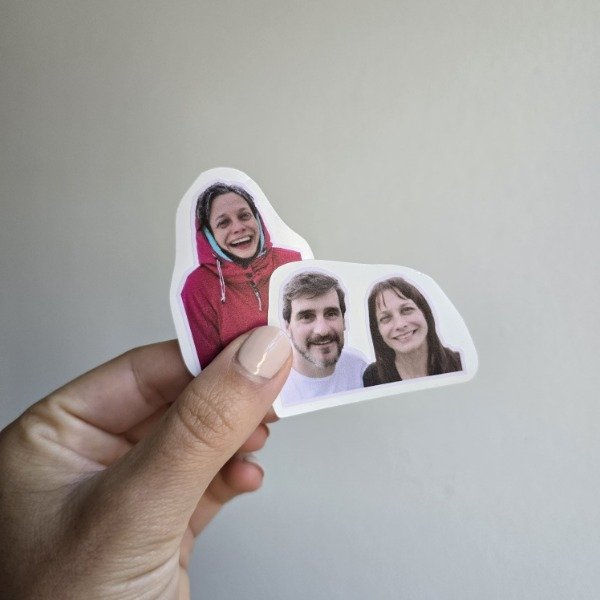 Producto - Stickers de FOTOS medianos x10