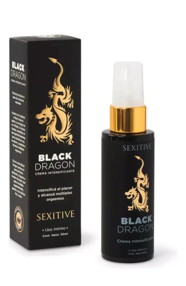 Producto - Gel lubricante intensificante Black dragón