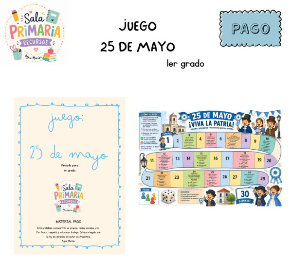 Producto - Juego 25 de mayo