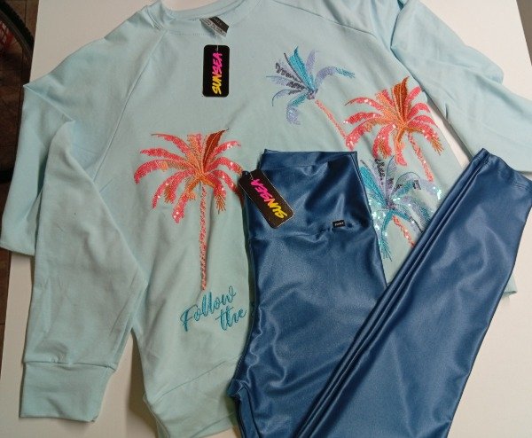 Producto - Buzo rústico palmeras diseño Sunsea - 14