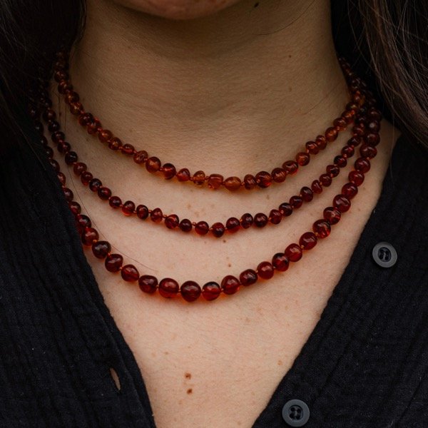 Producto - COLLAR ÁMBAR COGNAC