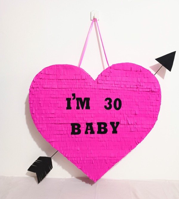 Producto - Piñata forma corazón