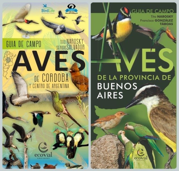 Producto - Aves de Córdoba y Centro de Argentina + Aves de la Provincia de Buenos Aires