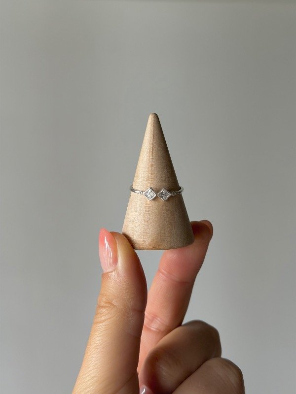 Producto - Anillo dos rombos 19 mm