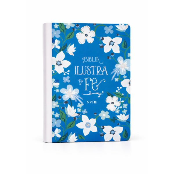 Producto - BIBLIA ILUSTRA TU FE-NVI, AZUL Y ROSA