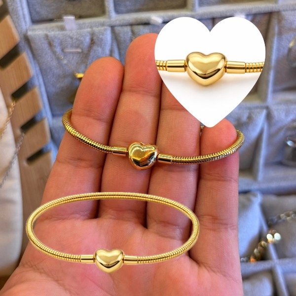 Producto - Pulsera: Pando Heart Golden
