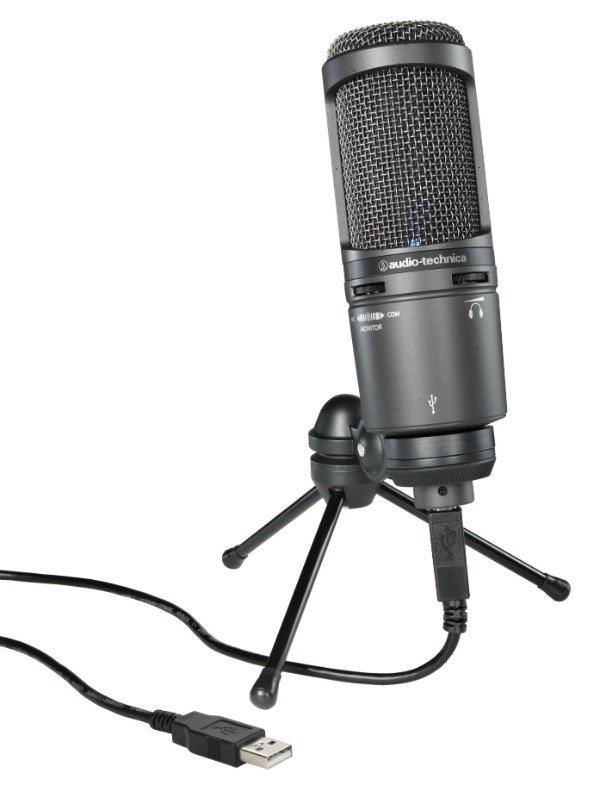 Producto - Micrófono Audio-technica At2020usb+ Condensador Cardioide Gris