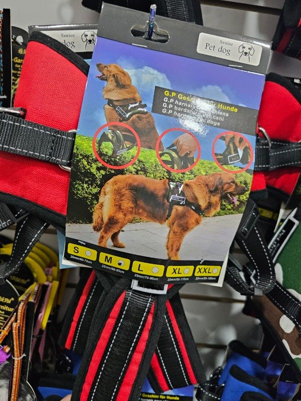 Producto - pretal para perros talle M
