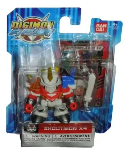 Producto - Digimon Fusion Shoutmon x 4 Bandai