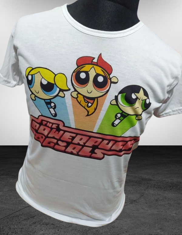 Producto - REMERA -CHICAS SUPER PODEROSAS-POLIESTER TALLE S - 1
