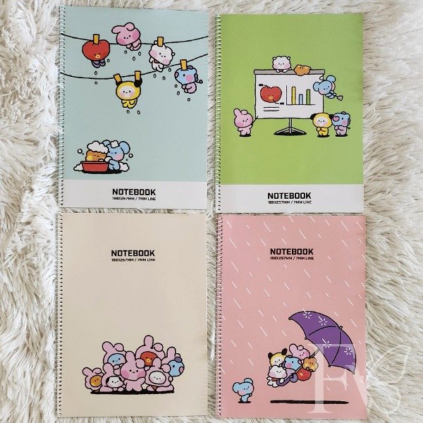 Producto - Notebook Anillado BT21