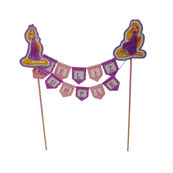 Producto - Topper banderin princesas - 3