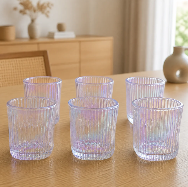 Producto - Vaso vidrio curvo