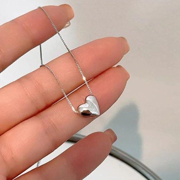 Producto - Collar Anaclara Plateado