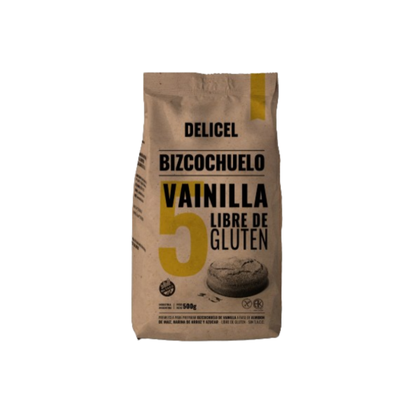 Producto - PREMEZCLA BIZCOCHUELO VAINILLA X500gr SIN TACC