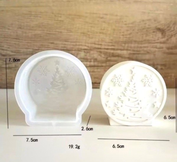 Producto - MOLDE SILICONA ESFERA NAVIDEÑA MOD2 - 1