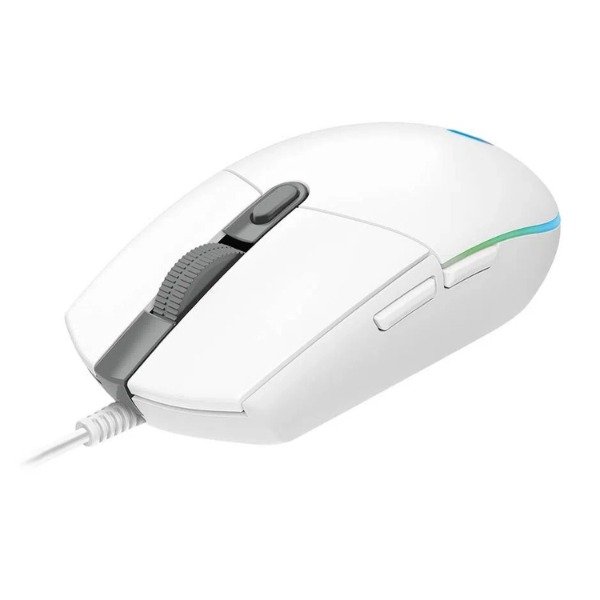 Producto - Mouse c/Cable Logitech G203 Blanco - 4