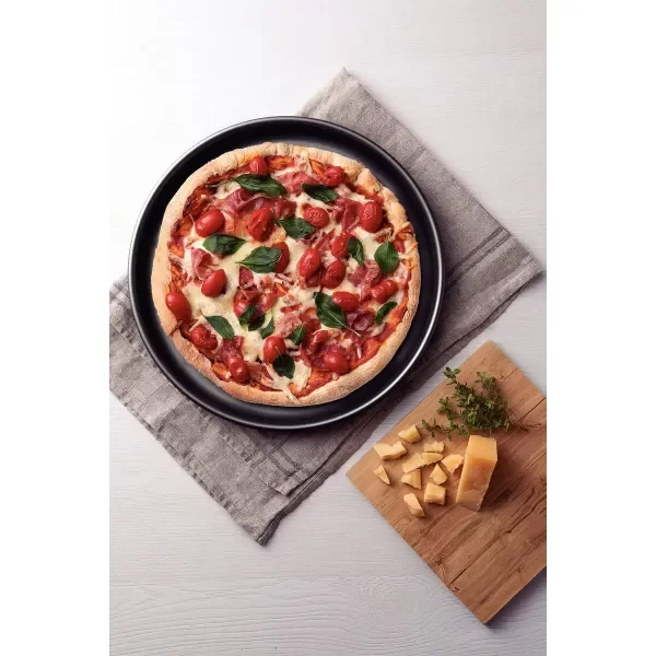 Producto - Asadera para pizza  Aluminio con  Antiadherente Starflon Max 35 cm 2,5 L