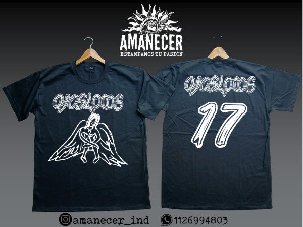Producto - Remera Ojos Locos Ángel