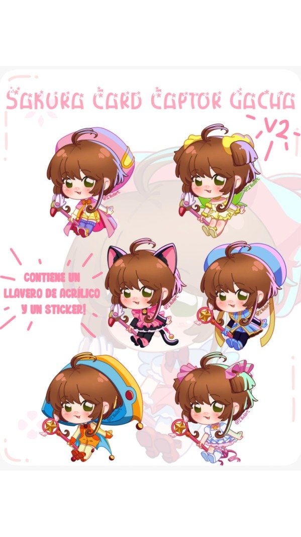 Producto - Sakura Card Captor Ver 2 GACHA