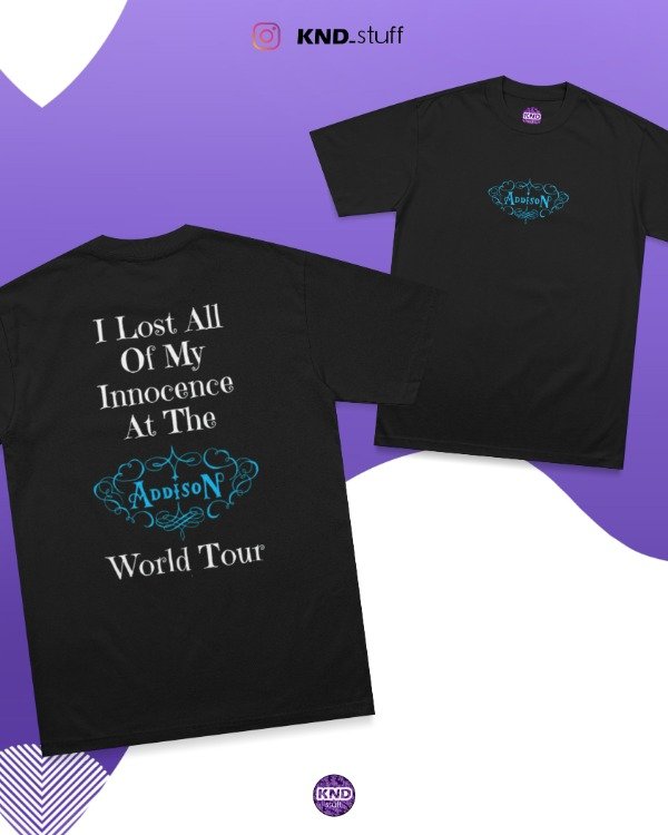 Producto - Remera addison tour - DTF