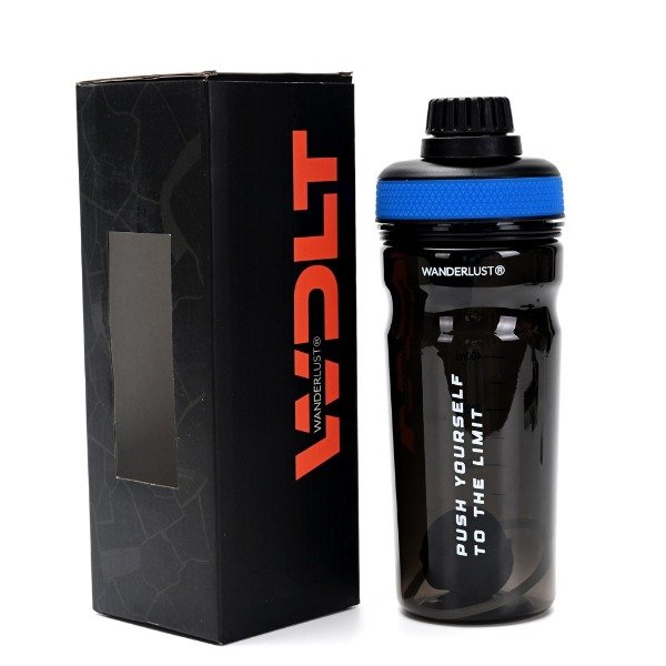 Producto - Botella Deportiva con mezclador 600ML - GRIS - 2