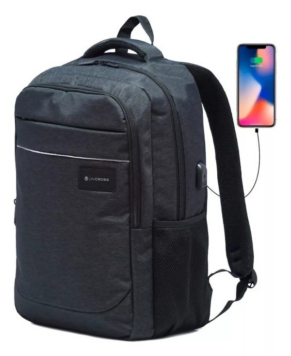 Producto - MOCHILA UNICROSS PORTA NOTEBOOK CON USB Art 62.3664.1