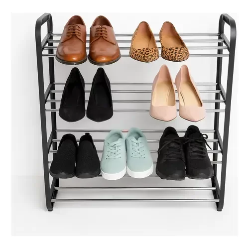 Producto - ZAPATERO METÁLICO 4 PISOS