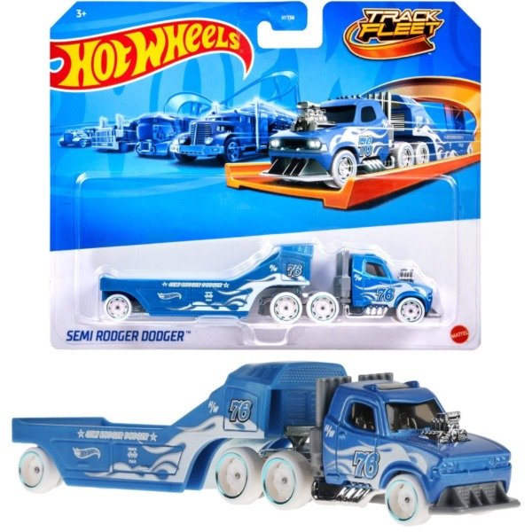 Producto - Hot Wheels Track Fleet Semi Rodger Dodger