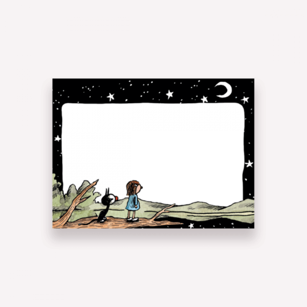 Producto - NOTA ADHESIVA GRANDE - Lago en el cielo