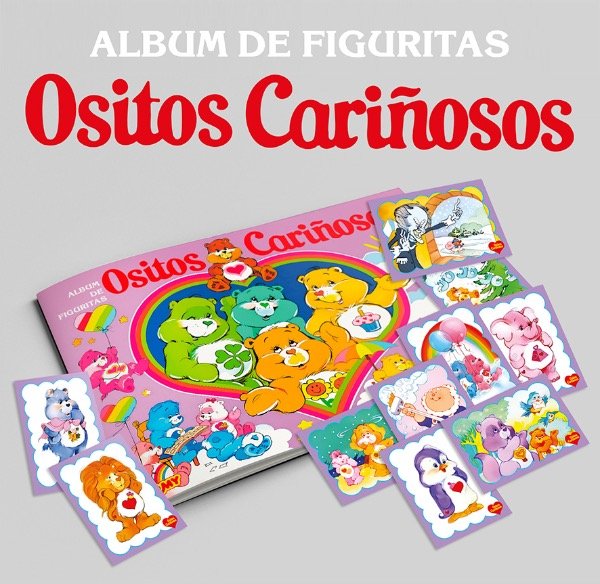 Producto - Set de album y figuritas ositos cariñosos