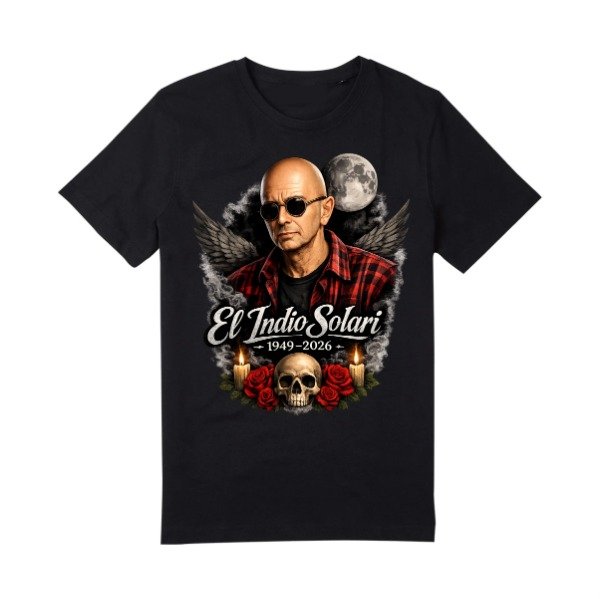 Producto - Remera Memoria Indio Solari PR Patricio Rey 1949 - 2026 Los Redondos
