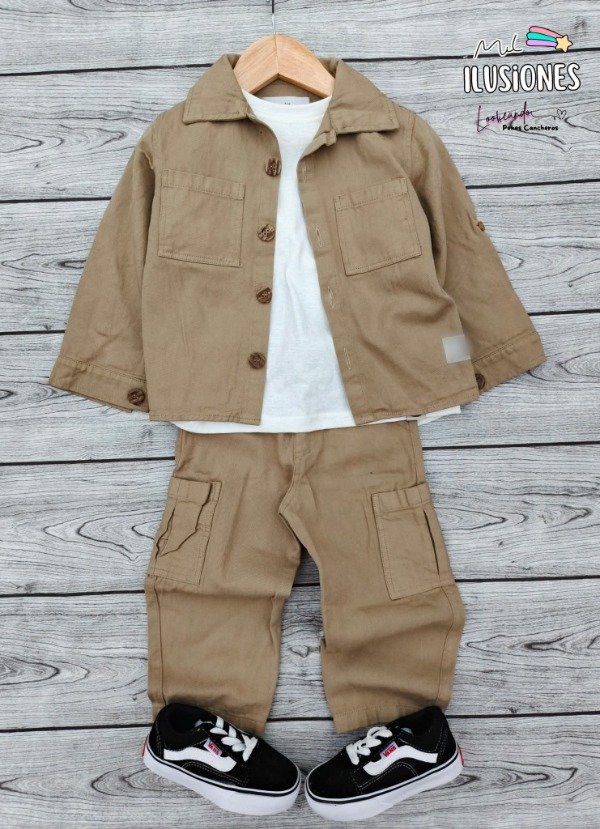 Producto - CONJUNTO CAMISACO BAGGY