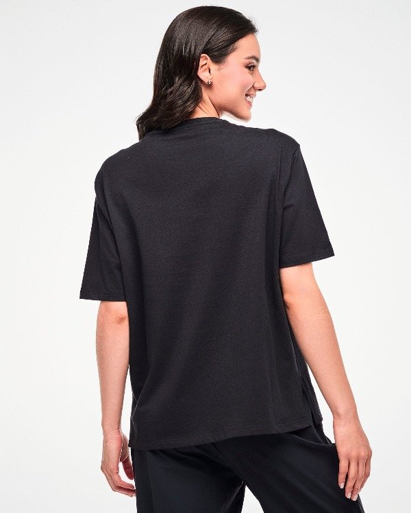 Producto - Zumba Basic Boxy Top - Black - 1