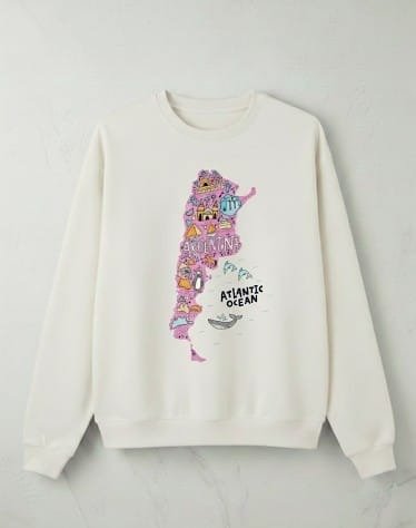 Producto - Buzo Argentina mapa