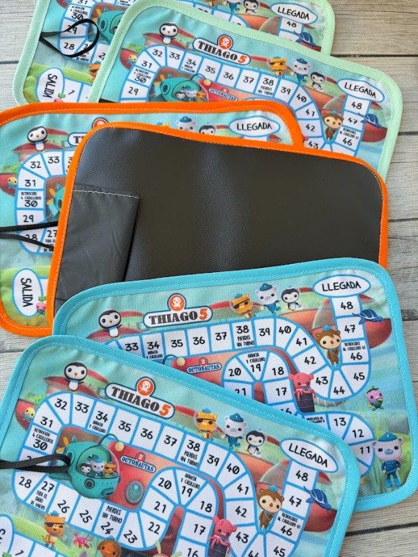 Producto - Pizarra de tela - juego de la oca x 10 Uni - 12