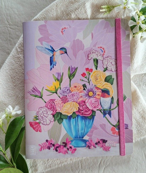 Producto - Libretas Colibrí 'La Abundancia de FloreSer' [Grandes]