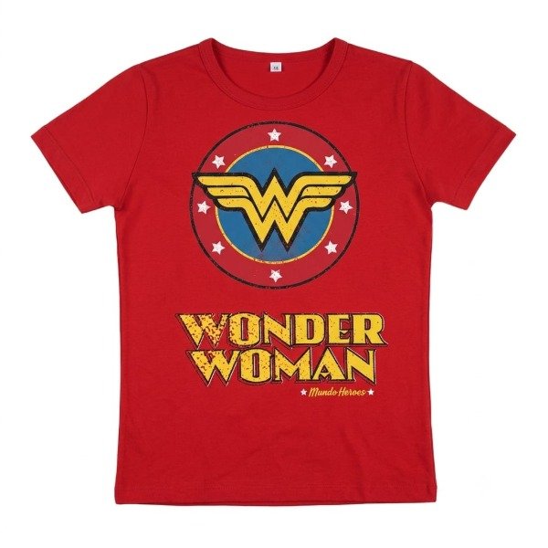 Remera manga corta infantil Wonder Woman