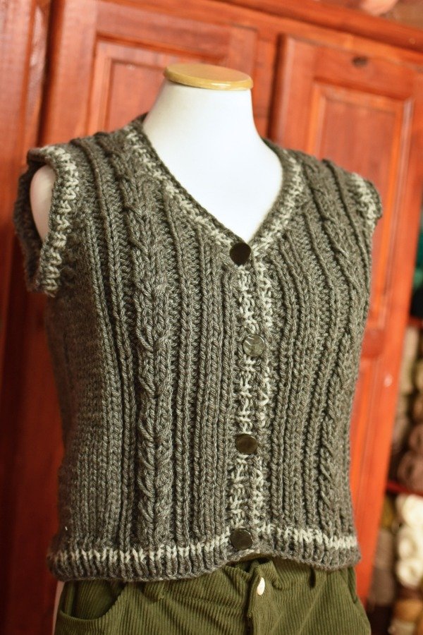 Producto - Chaleco Años - Gris Plomo - 10