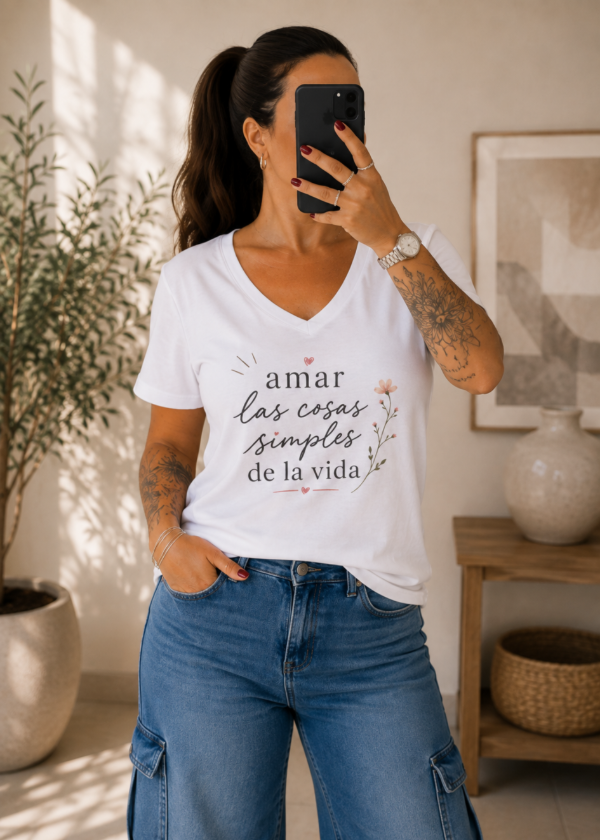 Producto - Remera de algodon Blanco (469)