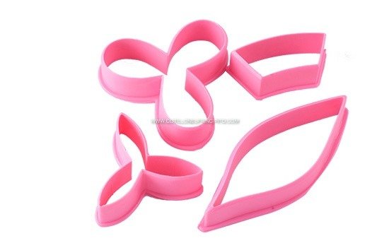 Producto - Cortante Nro6 - (2 flores, 1 hoja, 1 petalo) "Parpen"