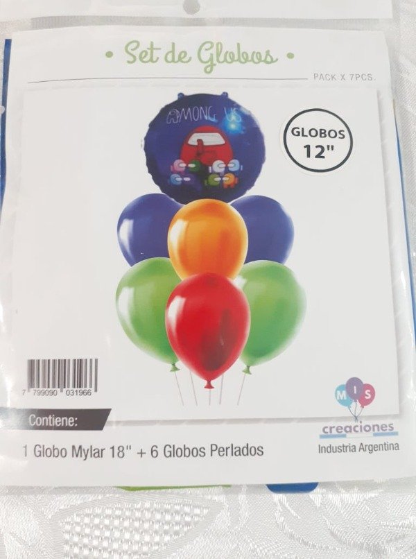 Producto - SET GLOBOS PERSONAJES - 3