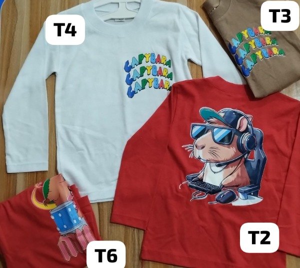 Producto - MANGA LARGA CAPIBARA NIÑO