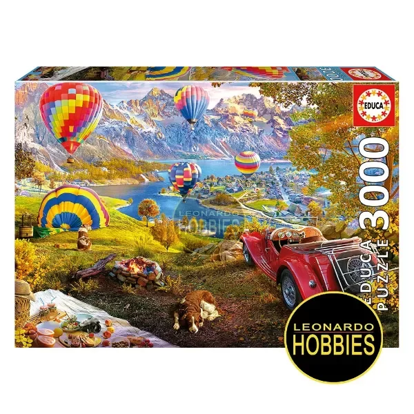 Producto - El Valle de los Globos Aerostáticos 3000 Piezas Educa 19947
