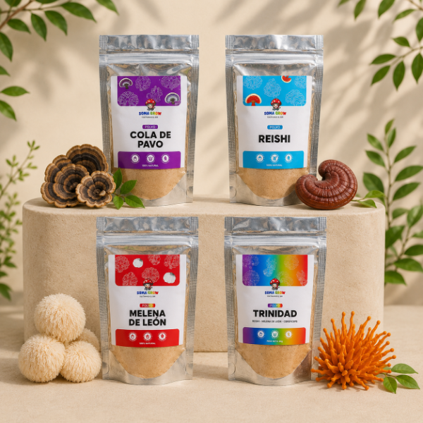 Producto - Hongos Adaptógenos en Polvo