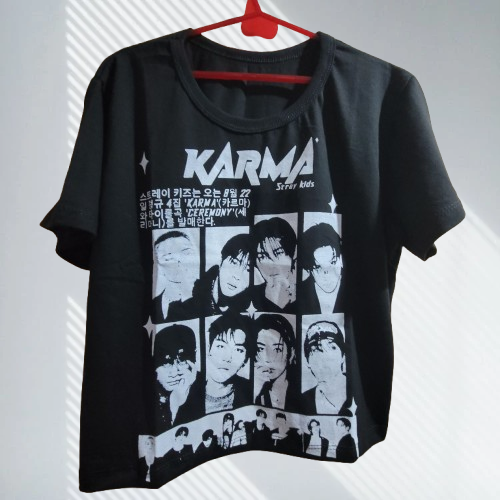 Producto - REMERA BABY TEE KARMA STRAY KIDS