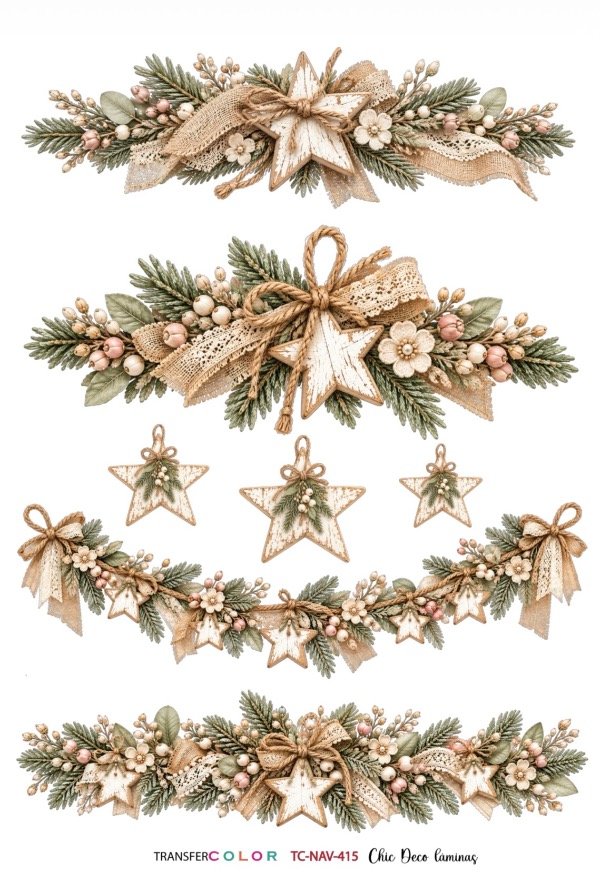 Producto - TransferCOLOR A4 TC-415 NAVIDAD