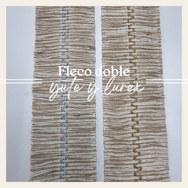 Producto - Fleco doble combinado con lurex (2109)