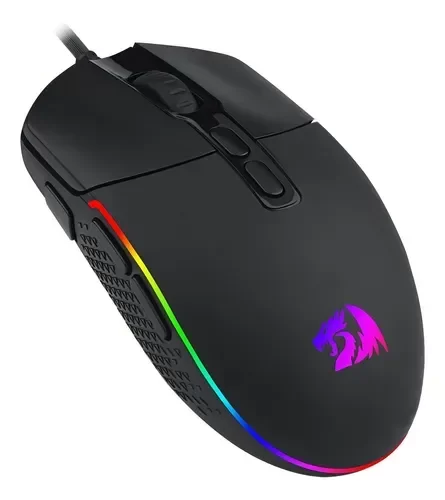 Producto - Mouse gamer de juego Redragon Invader M719-RGB negro