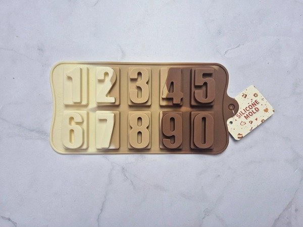 Producto - Molde Silicona Numeros